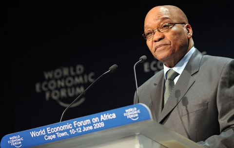 South African President Jacob Zuma. Photo by EPA/BGNES