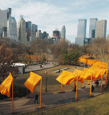 NYC Awards Christo, Jeanne-Claude in Recognition for "Gates"