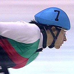 Bulgaria's Radanova Wins Second Short Track Race