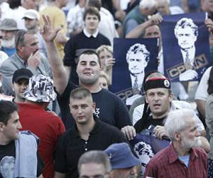 Serbian Radicals Protest Karadzic Arrest: Serbian Radicals Protest Karadzic Arrest