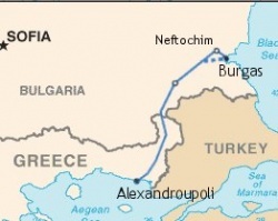 Bulgaria: Burgas-Alexandroupolis Oil Pipeline to Be Launched End of 2012