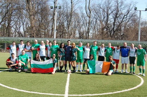 Bulgaria Tullamore Dew Bulgaria Defeats Ireland Embassy in Football Match: Tullamore Dew Bulgaria Defeats Ireland Embassy in Football Match