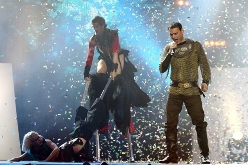 Bulgaria Avramov Performs Live Rehearsal of Bulgaria Eurovision Song: Avramov Performs Live Rehearsal of Bulgaria Eurovision Song