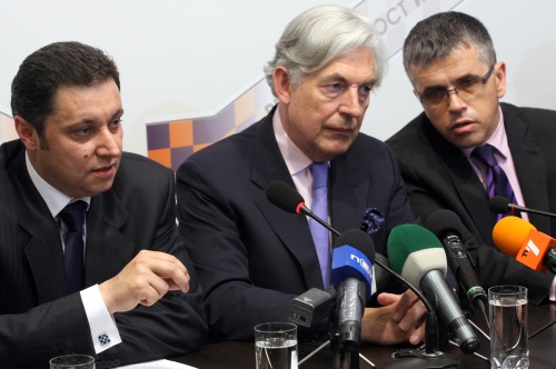 Bulgaria: EC Vice-President Barrot Receives Bulgarian Conservative Leader Yanev