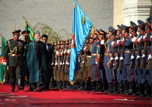 Hamid Karzai Sworn In for Second Term as Afghanistan President: Hamid Karzai Sworn In for 2nd Term as Afghanistan President