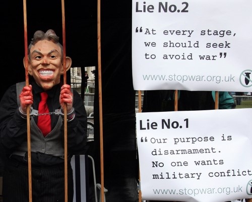 Bulgaria: Blair Denies "Covert" Deal with Bush over Iraq