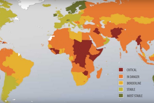 Bulgaria: Bulgaria Ranks at Spot 126 among Failed States