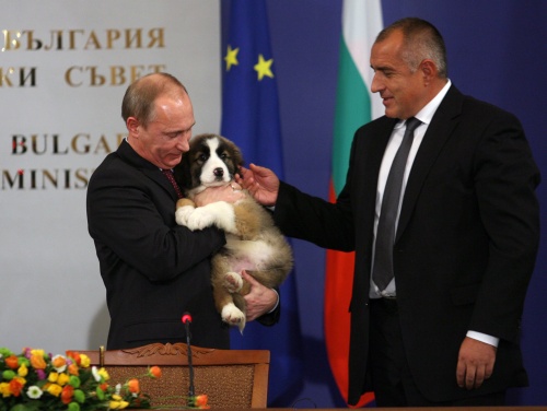 Bulgaria: BBC: Bulgarian Puppy Seals Gas Deal with Russian PM