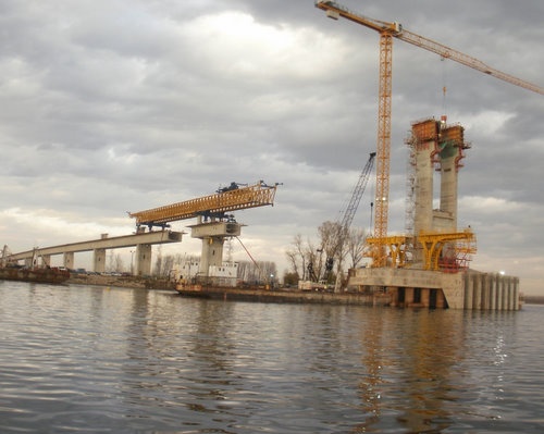 Bulgaria: Half of 2nd Bulgaria-Romania Danube Bridge Completed