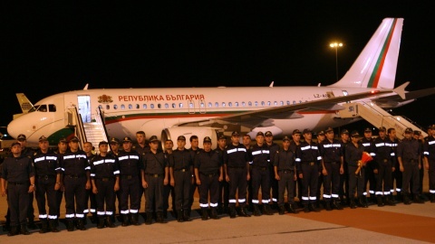 Bulgaria: 90 Bulgarian Fire-Fighters Set Out to Help Israel