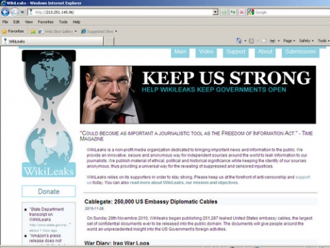 Bulgaria: WikiLeaks Changes Domain Name, Moves to Switzerland