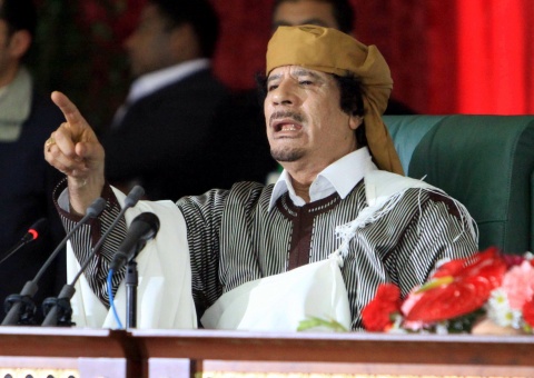 Bulgaria: Daring Tripoli Protesters Chant Libya Dictator Gaddafi 'Enemy of God'