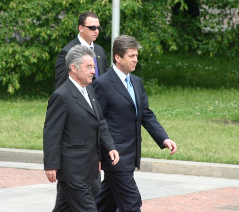 Bulgaria: Austria President Fischer Welcomes Bulgaria's Parvanov