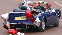Bulgaria: Kate and William Drive Off in Aston Martin, Endear Fans