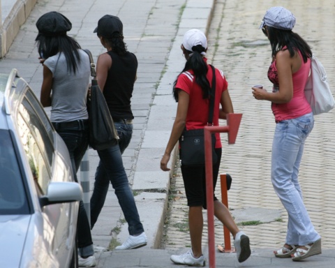 Teen girls in Bulgaria