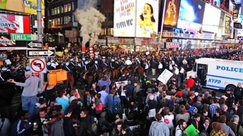 Over 80 Arrested in NYC after 'Occupy Wall Street' Rally: Over 80 Arrested in NYC after 'Occupy Wall Street' Rally