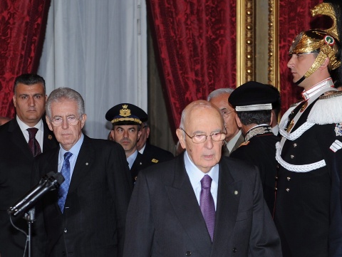 Bulgaria: Monti Sworn in as Italy's New PM