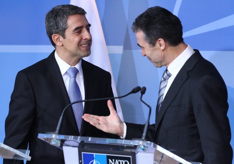 Bulgaria: NATO Secretary General Thanks President Plevneliev for Bulgaria's Contribution