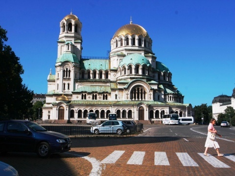 Famous Sofia Nevsky Cathedral Marks 130 Years of 1st Stone Laying: Sofia Nevsky Cathedral Marks 130 Years of 1st Stone Laying