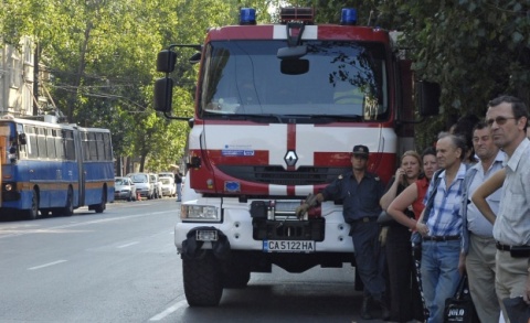 Gas Station Catches Fire on Main Sofia Road: Fire Erupts in Gas Station on Main Sofia Road