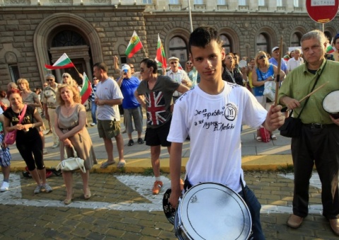 Bulgaria: Bulgarians March against Government for 45-th Day in Row