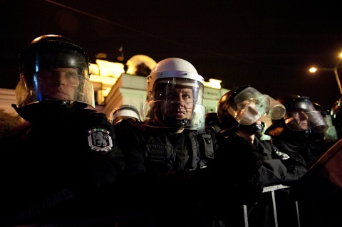 Bulgaria: Railings in Front of Parliament Building in Sofia Back in Place