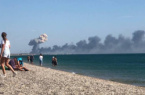 Day 168 of the Invasion of Ukraine: Explosions hit Russian Military Airbase in Annexed Crimea