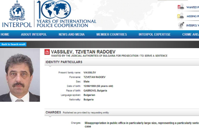 Bulgaria: The Bulgarian Entrepreneur Tzvetan Vassilev is No Longer Wanted by Interpol