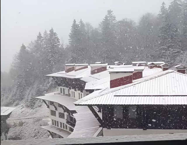 Bulgaria: First Snow in many places in Bulgaria