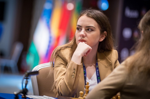 Bulgaria: Nurgyul Salimova Misses World Chess Medal by Half a Point