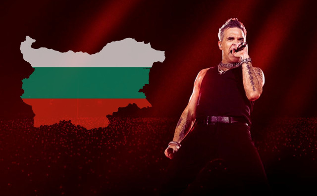 Bulgaria: Robbie Williams to Perform in Sofia as Part of 2025 Tour