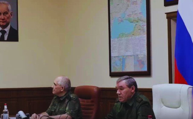 Bulgaria: Russian Map Behind Gerasimov Points to Odesa and Kharkiv as Next Targets