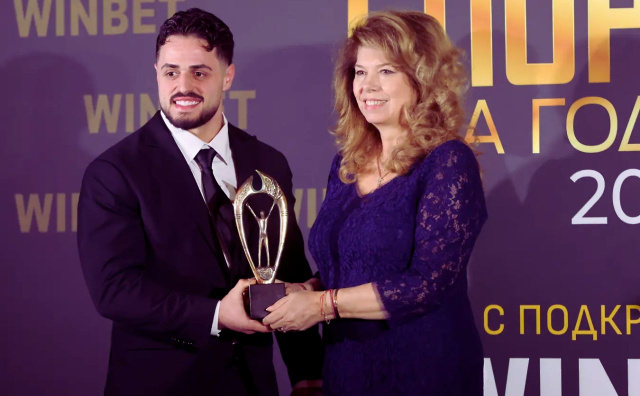 Bulgaria: Karlos Nasar Crowned Bulgaria’s Sportsman of the Year for 2025